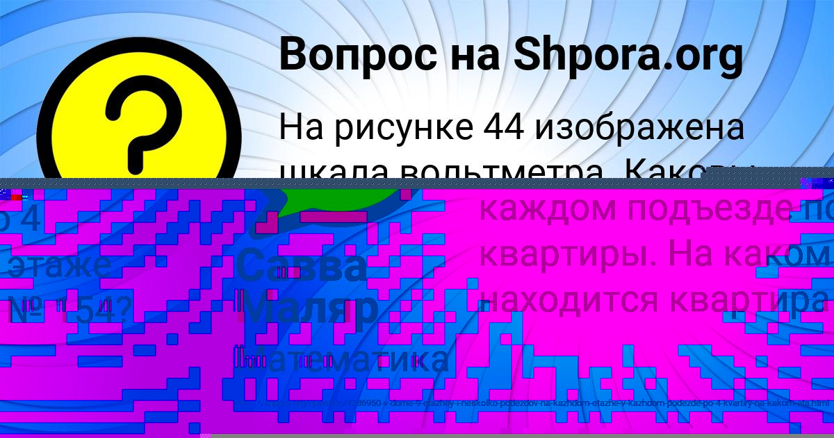 Картинка с текстом вопроса от пользователя Савва Маляр