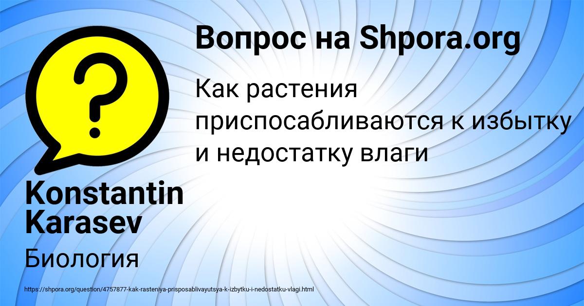 Картинка с текстом вопроса от пользователя Konstantin Karasev