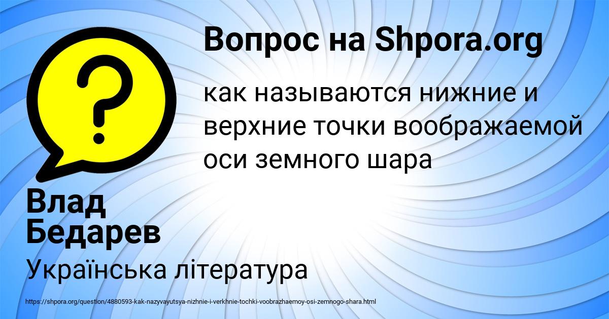 Картинка с текстом вопроса от пользователя Влад Бедарев