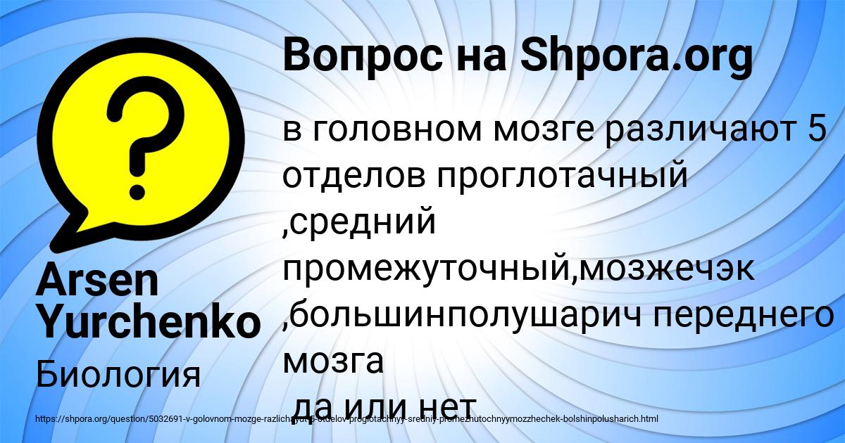 Картинка с текстом вопроса от пользователя Arsen Yurchenko