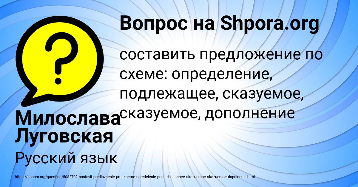 Картинка с текстом вопроса от пользователя Милослава Луговская