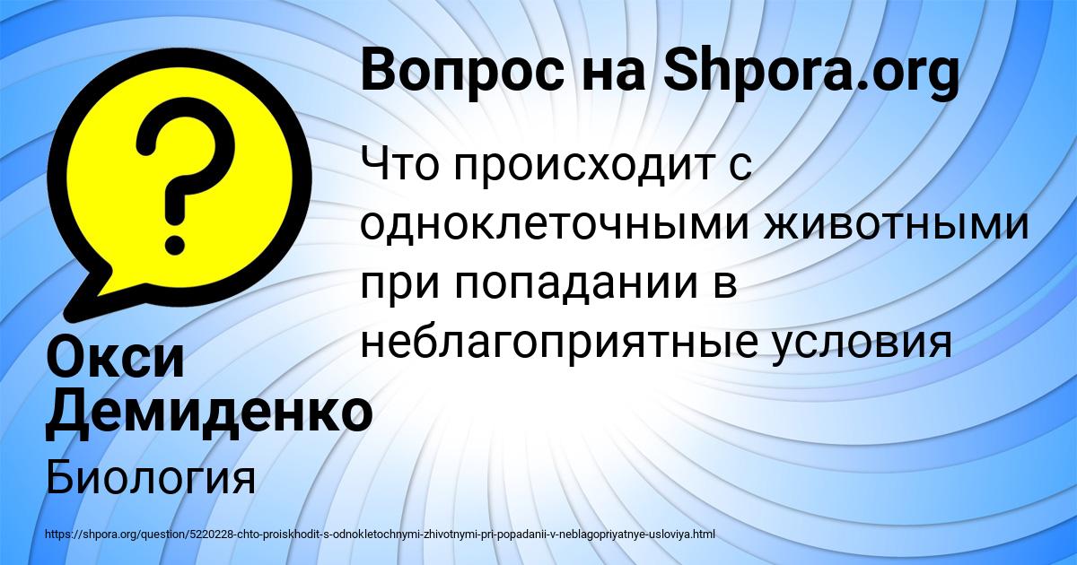 Картинка с текстом вопроса от пользователя Окси Демиденко