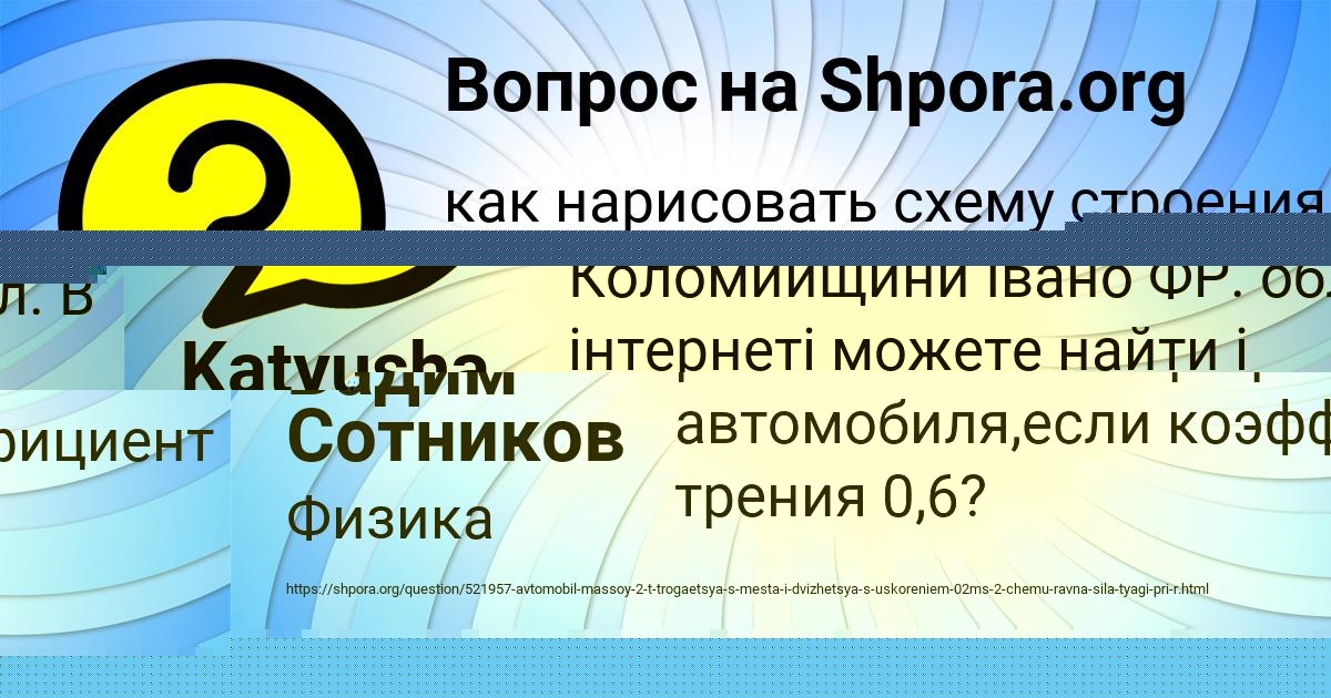 Картинка с текстом вопроса от пользователя Наташа Бондаренко