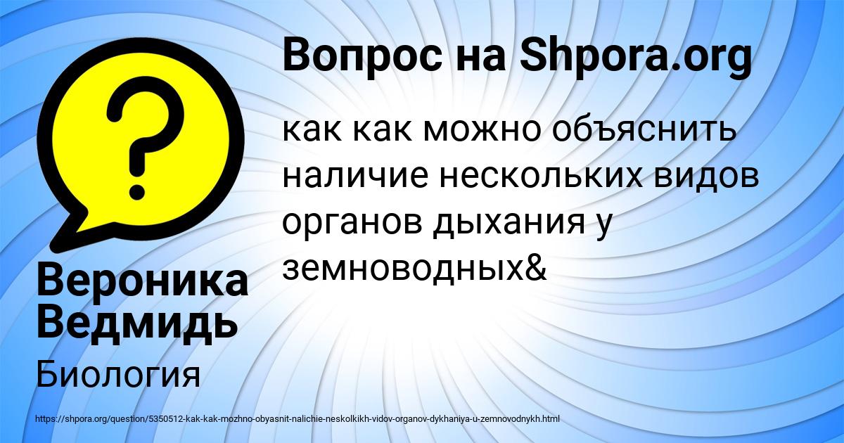 Картинка с текстом вопроса от пользователя Вероника Ведмидь
