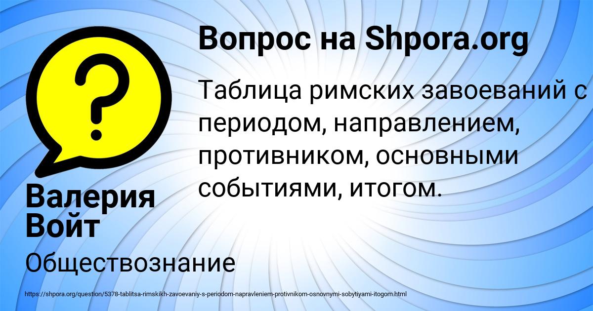 Картинка с текстом вопроса от пользователя Валерия Войт