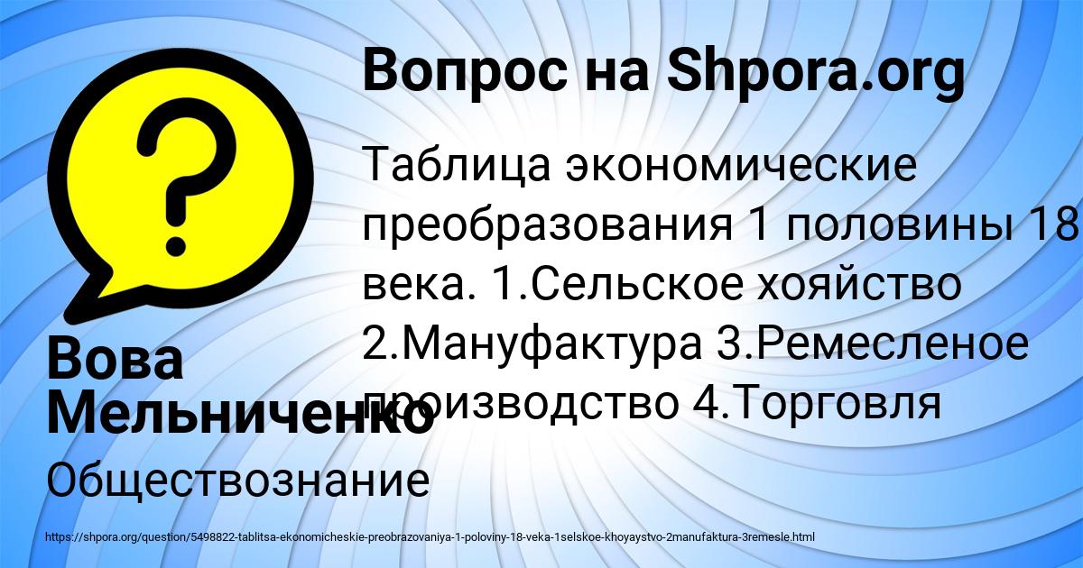 Картинка с текстом вопроса от пользователя Вова Мельниченко