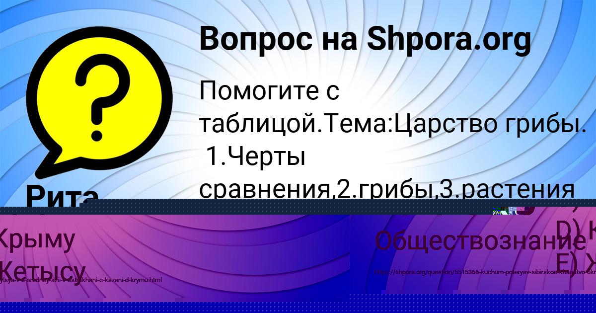 Картинка с текстом вопроса от пользователя Gosha Nazarenko