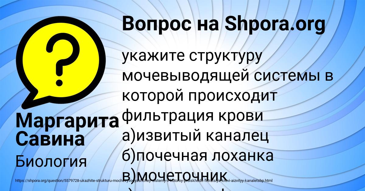 Картинка с текстом вопроса от пользователя Маргарита Савина