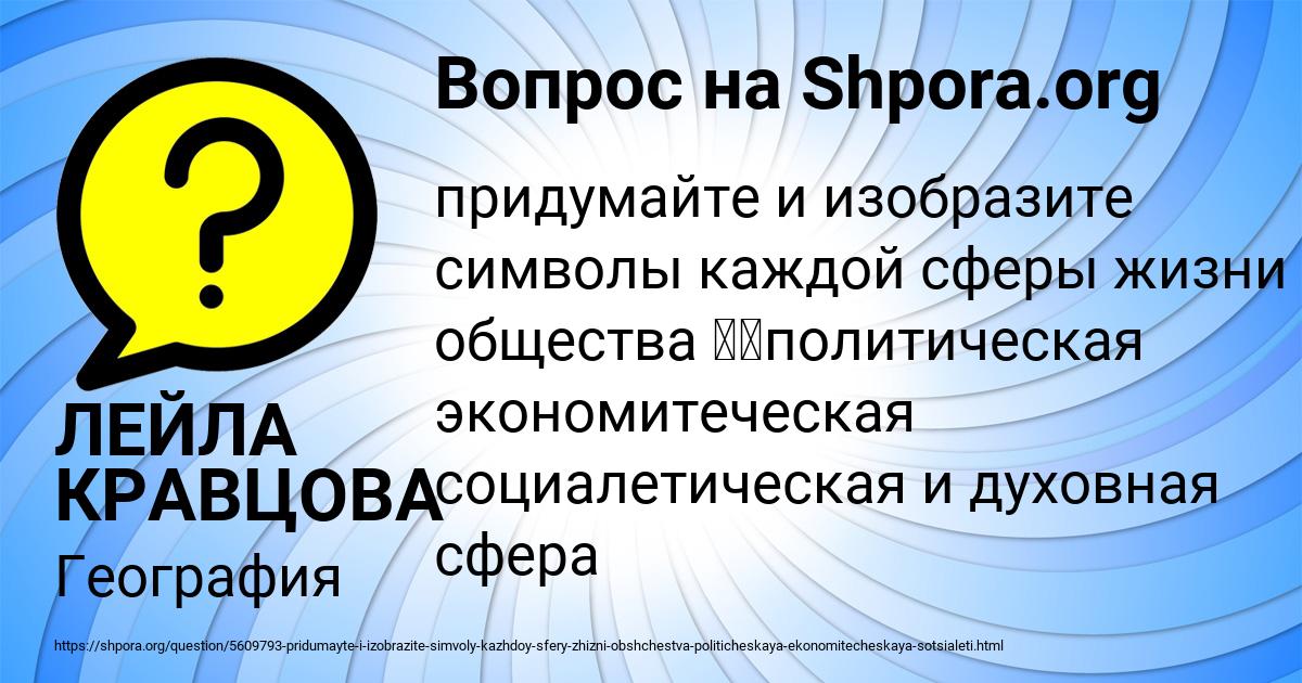 Картинка с текстом вопроса от пользователя ЛЕЙЛА КРАВЦОВА