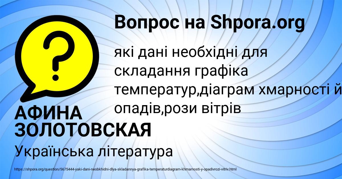 Картинка с текстом вопроса от пользователя АФИНА ЗОЛОТОВСКАЯ