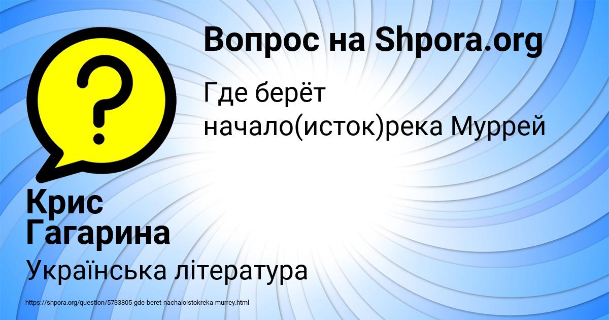 Картинка с текстом вопроса от пользователя Крис Гагарина