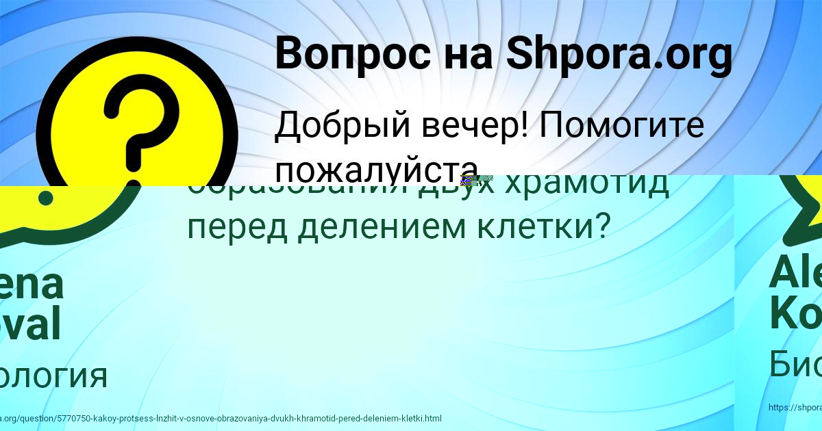 Картинка с текстом вопроса от пользователя Alena Koval