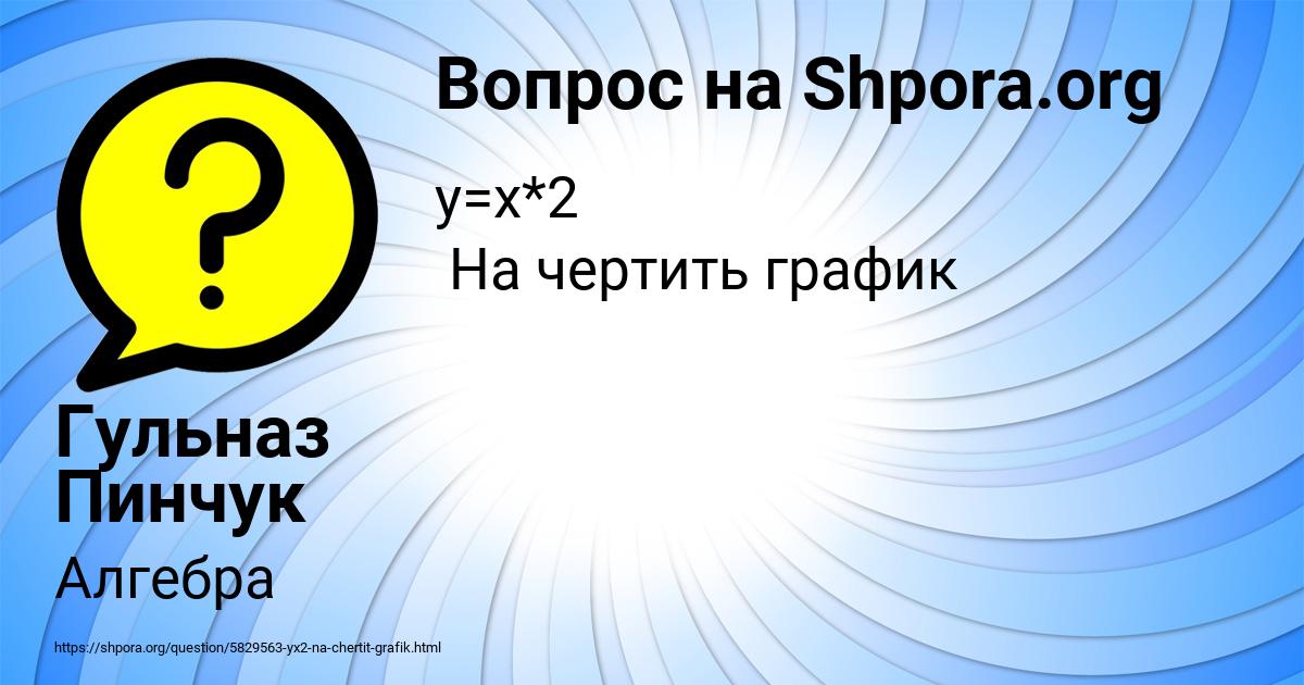 Картинка с текстом вопроса от пользователя Гульназ Пинчук