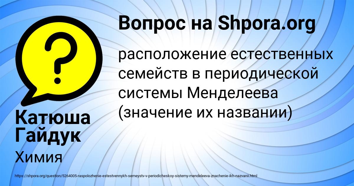 Картинка с текстом вопроса от пользователя Юлия Куликова