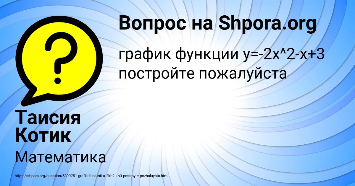 Картинка с текстом вопроса от пользователя Таисия Котик