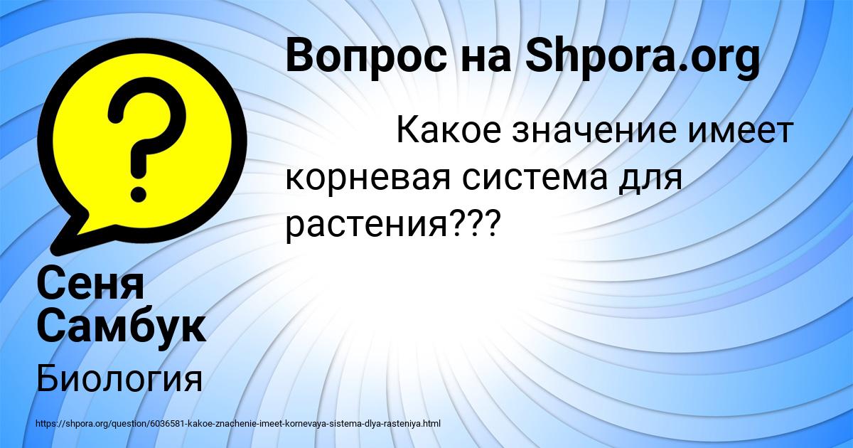 Картинка с текстом вопроса от пользователя Сеня Самбук