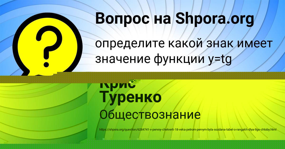 Картинка с текстом вопроса от пользователя Крис Туренко