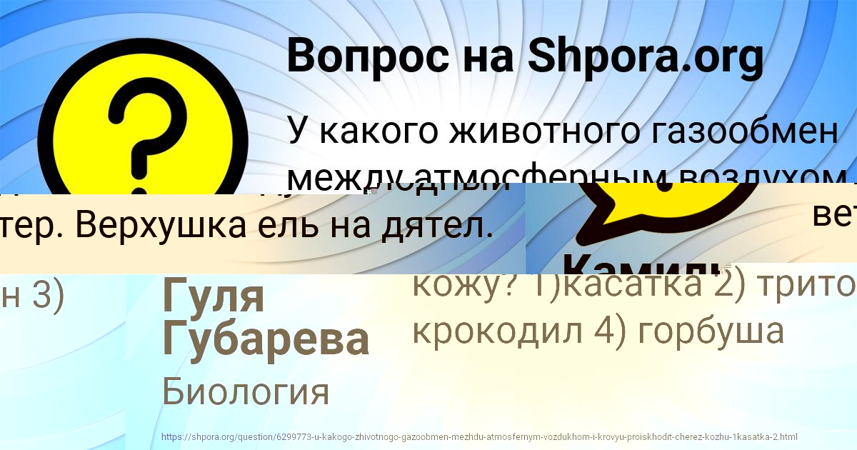 Картинка с текстом вопроса от пользователя Гуля Губарева