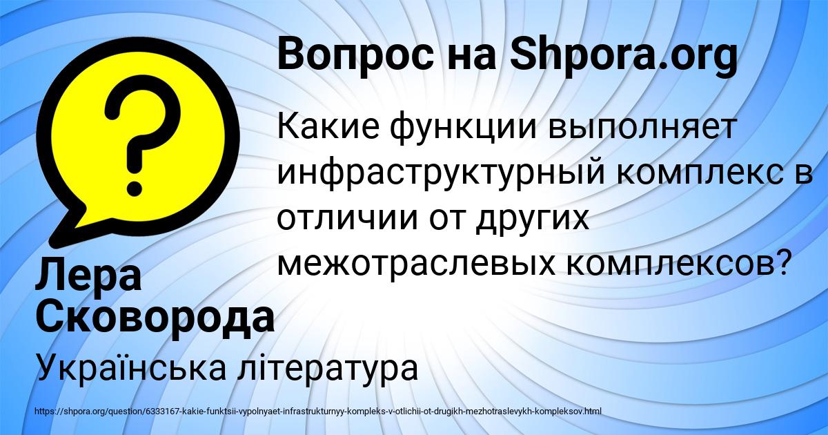 Картинка с текстом вопроса от пользователя Лера Сковорода