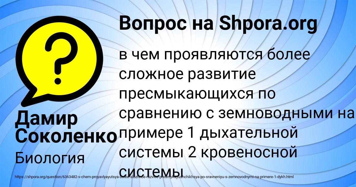 Картинка с текстом вопроса от пользователя Дамир Соколенко