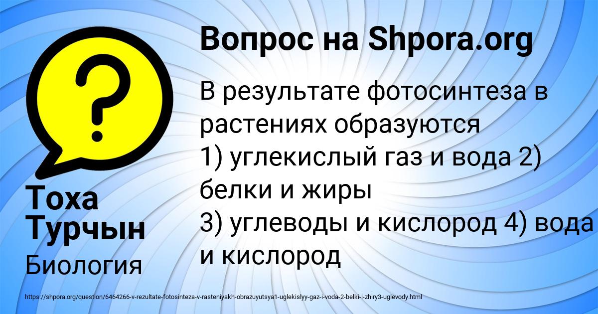 Картинка с текстом вопроса от пользователя Тоха Турчын
