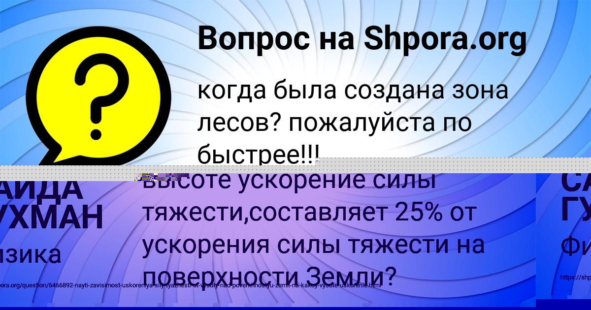 Картинка с текстом вопроса от пользователя САИДА ГУХМАН