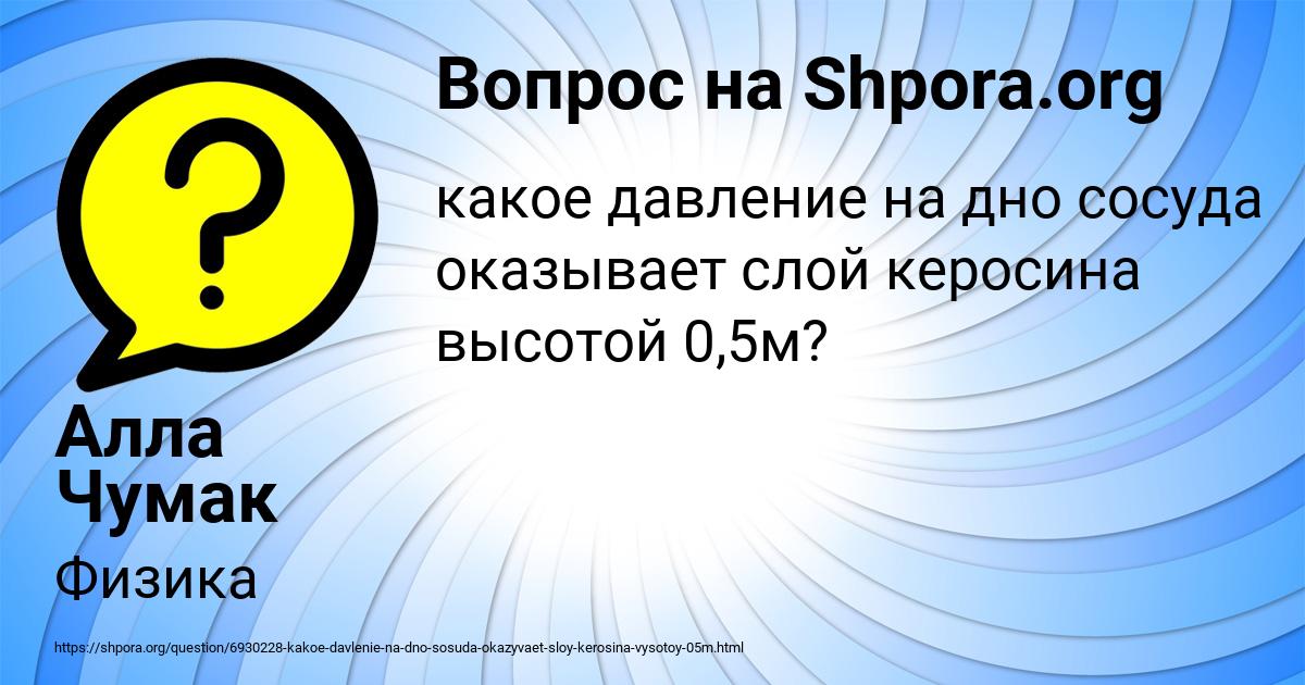 Картинка с текстом вопроса от пользователя Алла Чумак