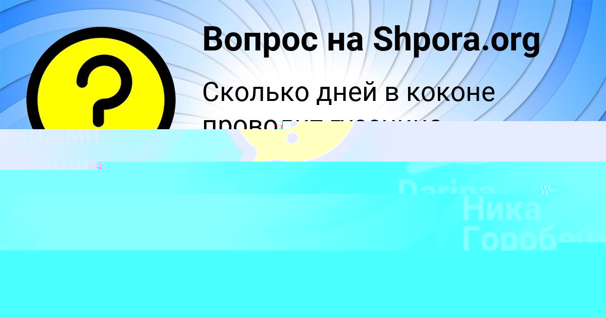 Картинка с текстом вопроса от пользователя Darina Svetova