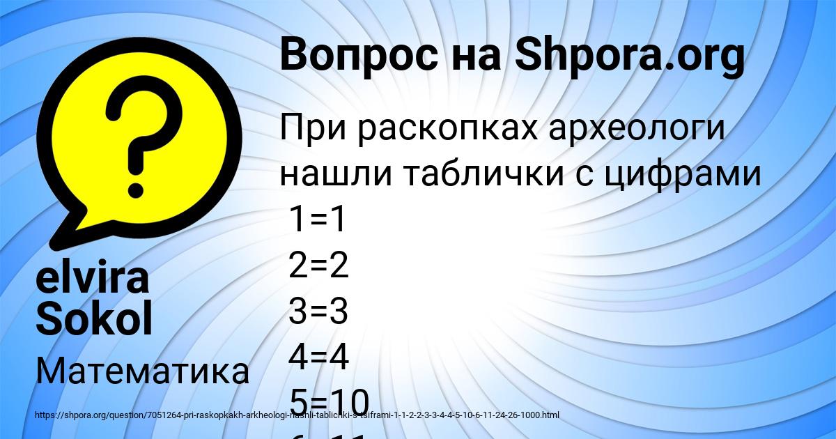 Картинка с текстом вопроса от пользователя elvira Sokol