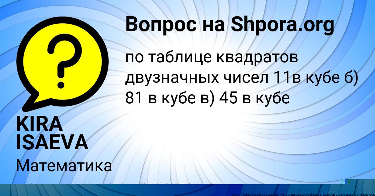 Картинка с текстом вопроса от пользователя Саида Кульчыцькая