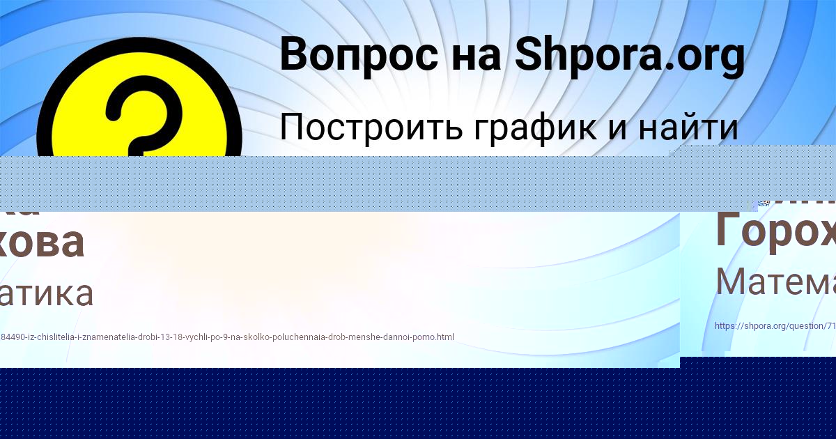 Картинка с текстом вопроса от пользователя Алинка Горохова
