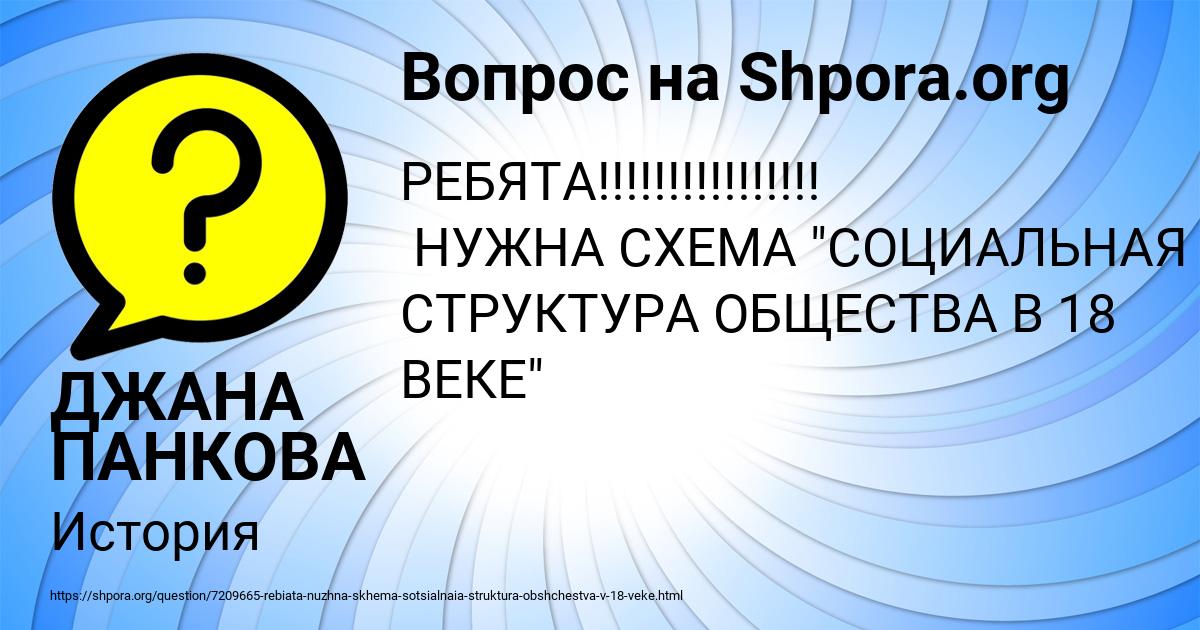 Картинка с текстом вопроса от пользователя ДЖАНА ПАНКОВА
