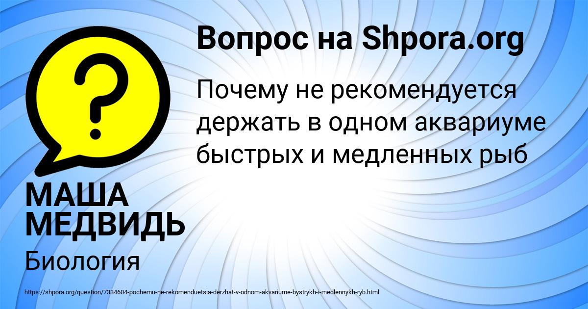 Картинка с текстом вопроса от пользователя МАША МЕДВИДЬ