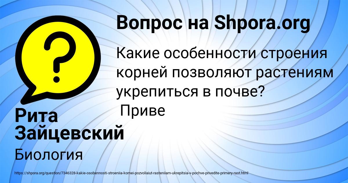 Картинка с текстом вопроса от пользователя Рита Зайцевский