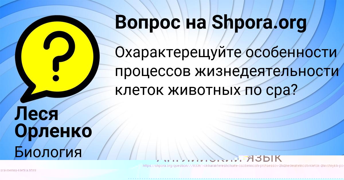 Картинка с текстом вопроса от пользователя Алёна Макитра