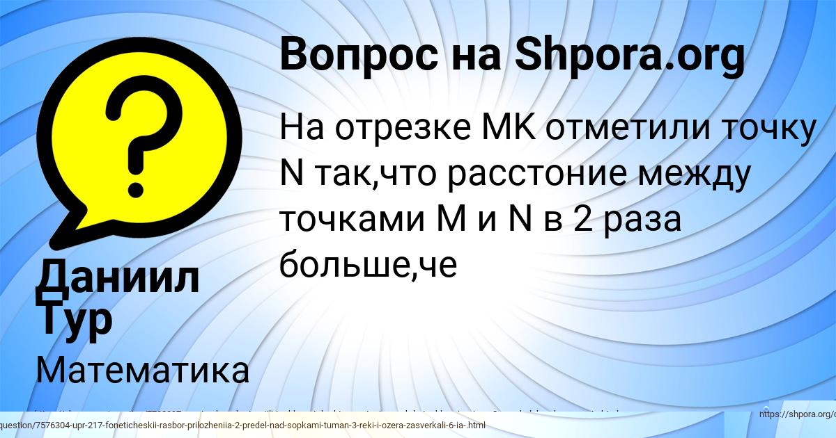 Картинка с текстом вопроса от пользователя Ника Смоляренко