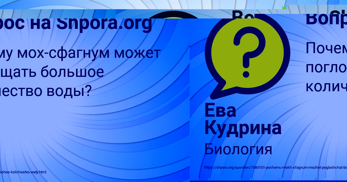 Картинка с текстом вопроса от пользователя Ева Кудрина