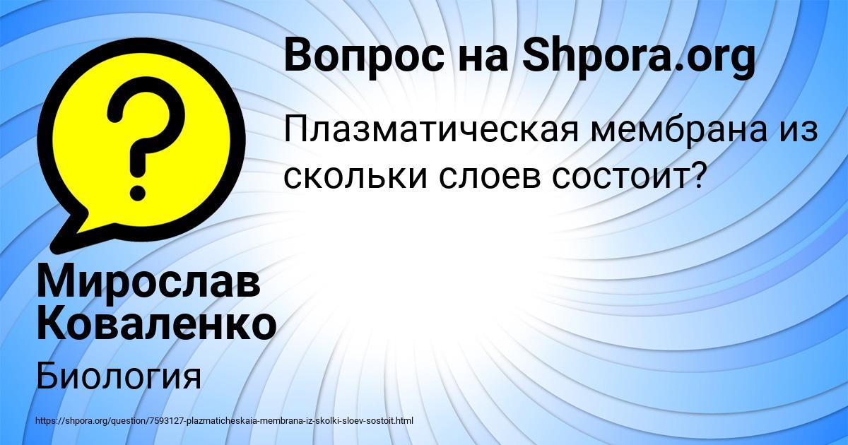 Картинка с текстом вопроса от пользователя Мирослав Коваленко