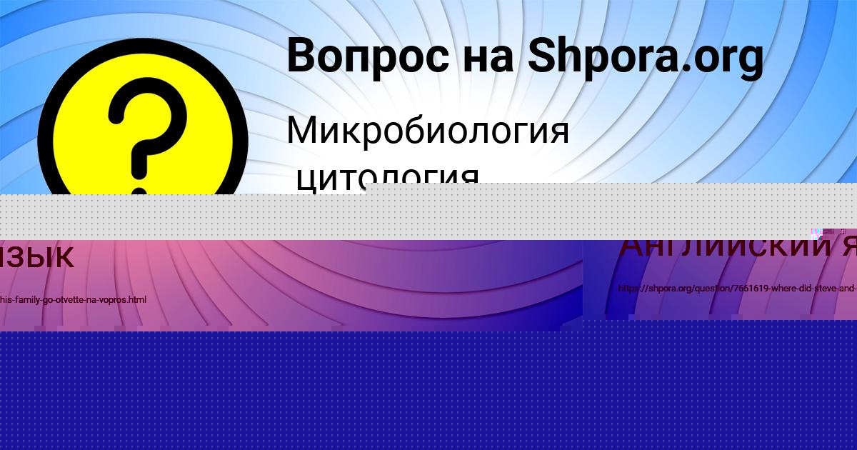Картинка с текстом вопроса от пользователя Гоша Панков