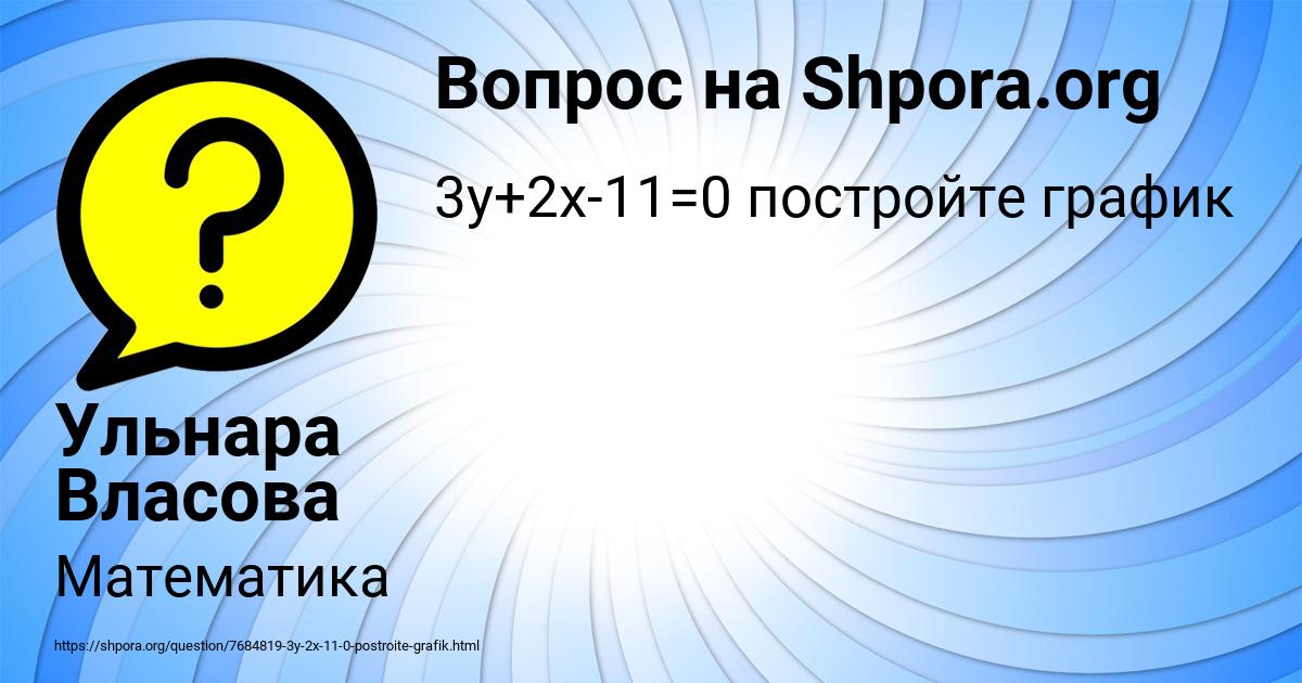 Картинка с текстом вопроса от пользователя Ульнара Власова