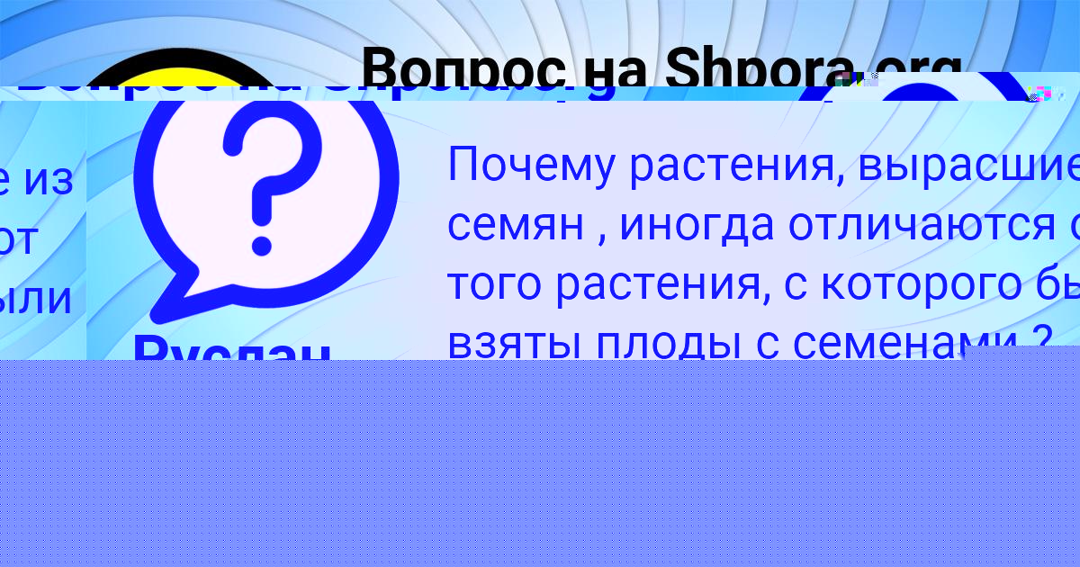 Картинка с текстом вопроса от пользователя Таня Медведева