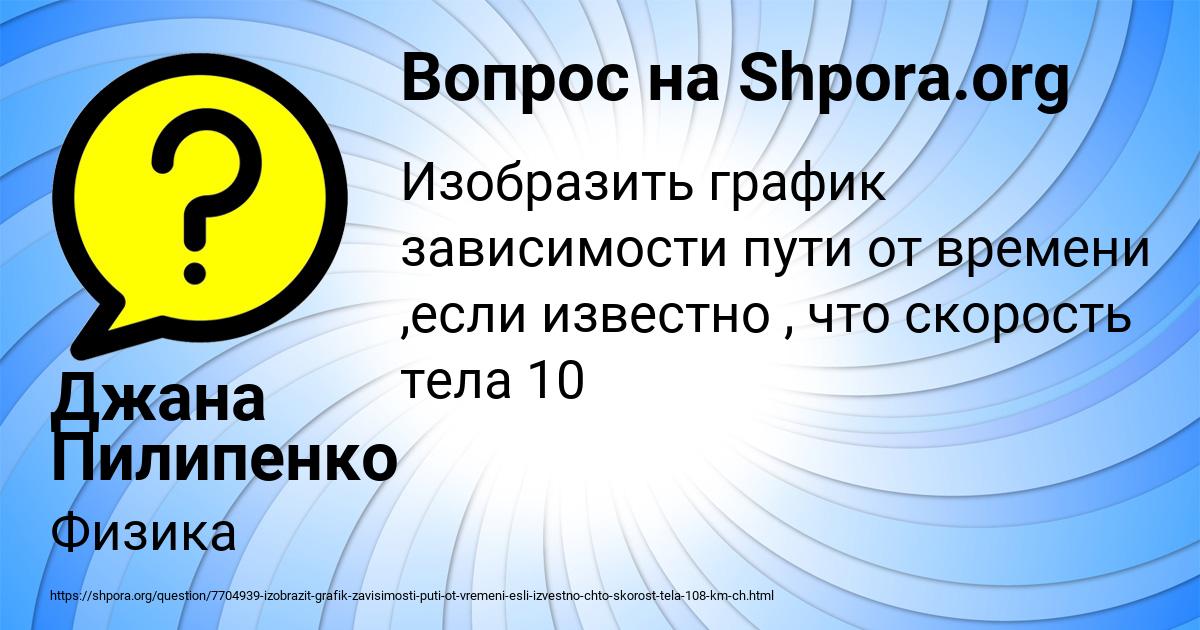 Картинка с текстом вопроса от пользователя Джана Пилипенко