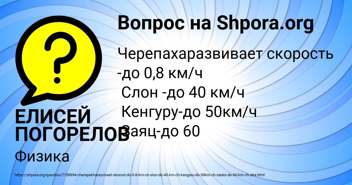 Картинка с текстом вопроса от пользователя ЕЛИСЕЙ ПОГОРЕЛОВ