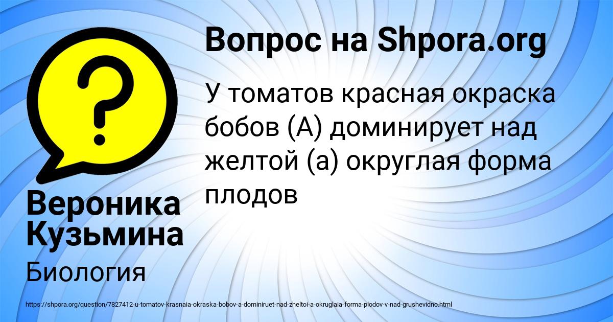 Картинка с текстом вопроса от пользователя Вероника Кузьмина