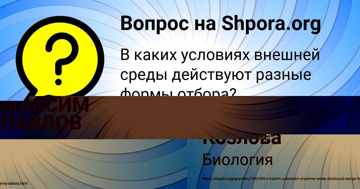 Картинка с текстом вопроса от пользователя Джана Козлова
