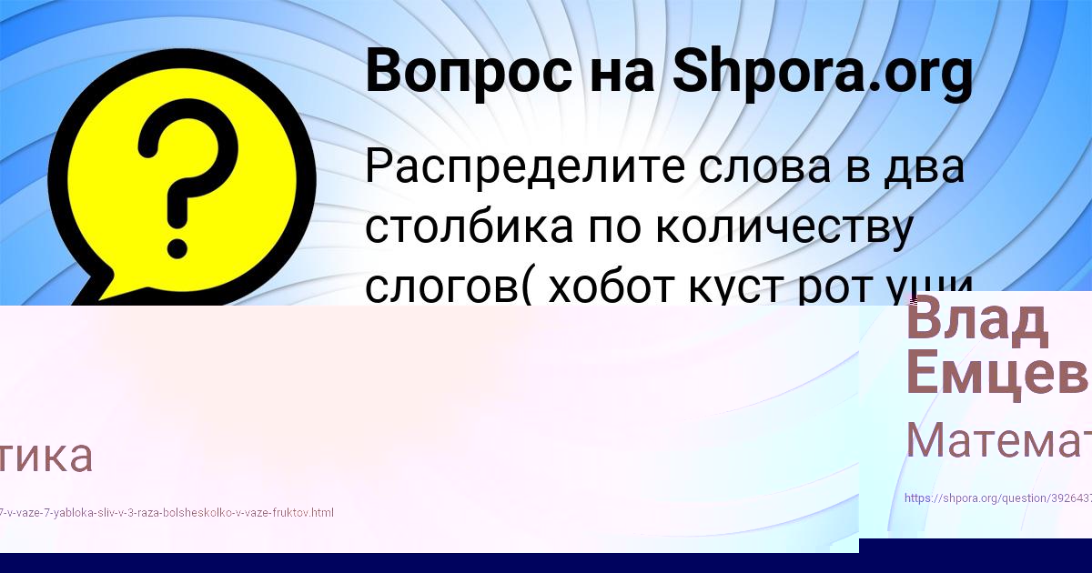 Картинка с текстом вопроса от пользователя Гулия Исаенко