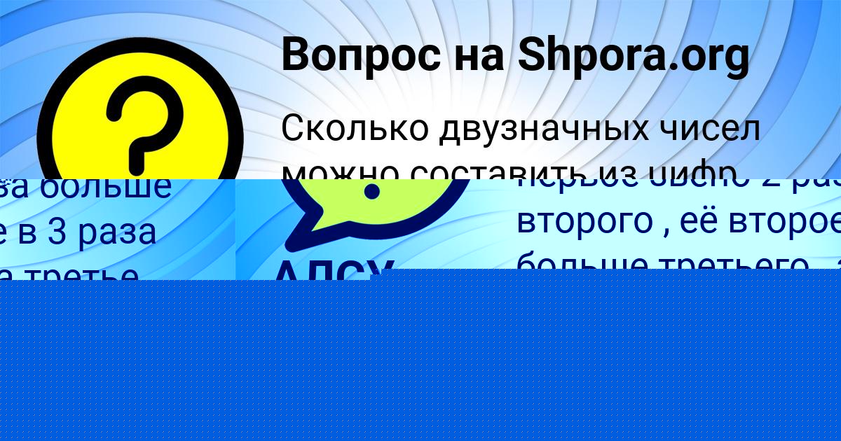 Картинка с текстом вопроса от пользователя София Потапенко