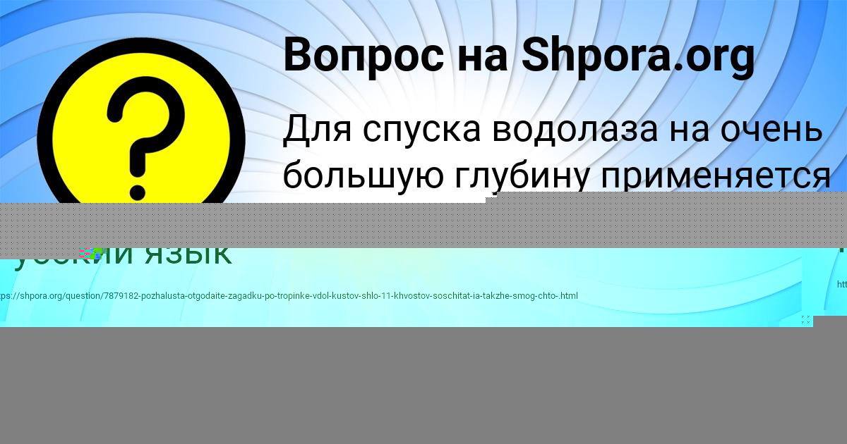 Картинка с текстом вопроса от пользователя Каролина Сомчук