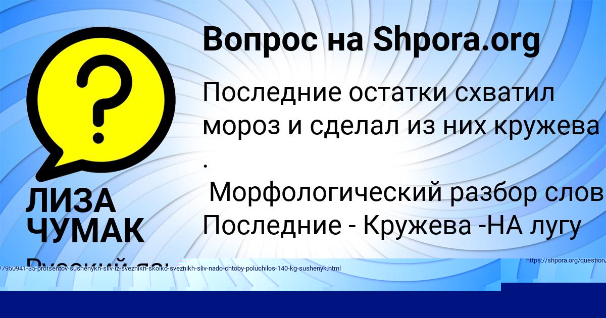 Картинка с текстом вопроса от пользователя Диана Исаченко