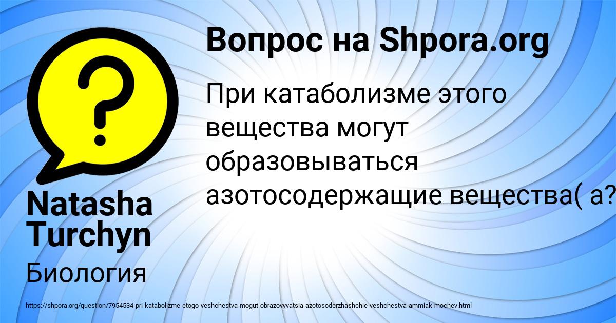 Картинка с текстом вопроса от пользователя Natasha Turchyn